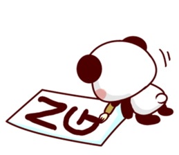 Lover is full of panda! sticker #8721442