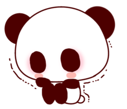 Lover is full of panda! sticker #8721444