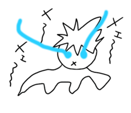 The guy put beam from the eye sticker #8721722