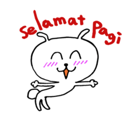 Malaysia rabbit sticker sticker #8721890