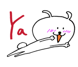 Malaysia rabbit sticker sticker #8721894