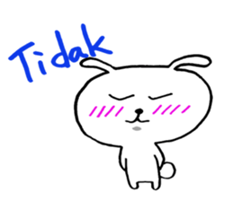 Malaysia rabbit sticker sticker #8721895