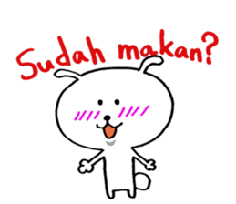 Malaysia rabbit sticker sticker #8721896