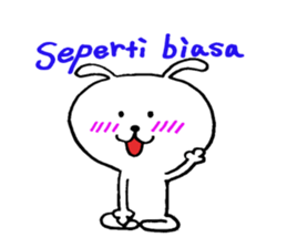 Malaysia rabbit sticker sticker #8721899