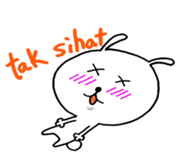 Malaysia rabbit sticker sticker #8721904