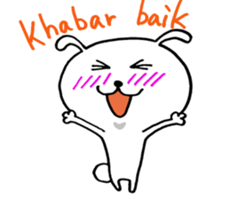 Malaysia rabbit sticker sticker #8721911