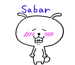 Malaysia rabbit sticker sticker #8721914