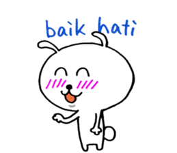 Malaysia rabbit sticker sticker #8721920