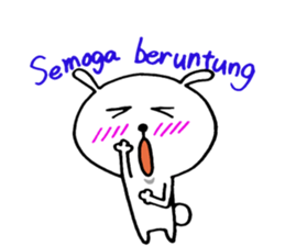 Malaysia rabbit sticker sticker #8721922