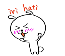 Malaysia rabbit sticker sticker #8721923