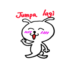 Malaysia rabbit sticker sticker #8721928