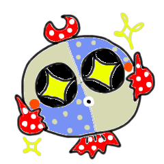 Daily life of colorful fish