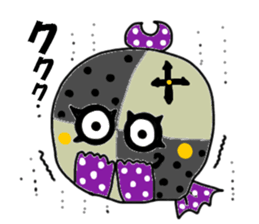 Daily life of colorful fish sticker #8722101