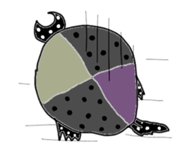 Daily life of colorful fish sticker #8722110