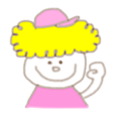 Blond  boy sticker #8722490