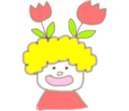 Blond  boy sticker #8722496