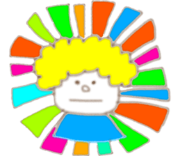 Blond  boy sticker #8722508