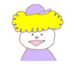 Blond  boy sticker #8722515