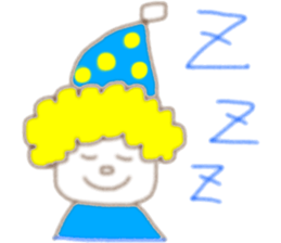 Blond  boy sticker #8722522