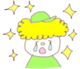 Blond  boy sticker #8722526