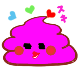 Yes! This is a Chocolate soft ice cream! sticker #8723200