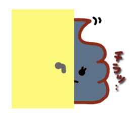 Yes! This is a Chocolate soft ice cream! sticker #8723207