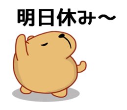 Kyapibara 3 sticker #8723258