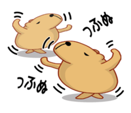 Kyapibara 3 sticker #8723261