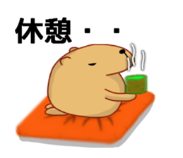 Kyapibara 3 sticker #8723264