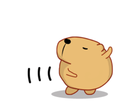 Kyapibara 3 sticker #8723274