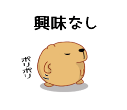 Kyapibara 3 sticker #8723286
