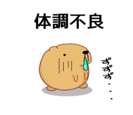 Kyapibara 3 sticker #8723287