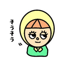 cool girl. sticker #8724021