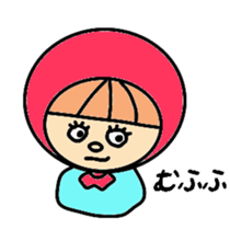 cool girl. sticker #8724026