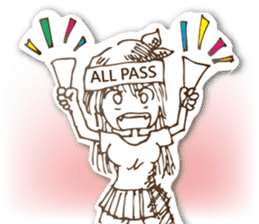 PAPER GIRL(English) sticker #8724250
