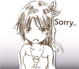 PAPER GIRL(English) sticker #8724251