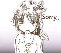 PAPER GIRL(English) sticker #8724251