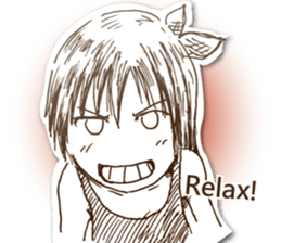 PAPER GIRL(English) sticker #8724252