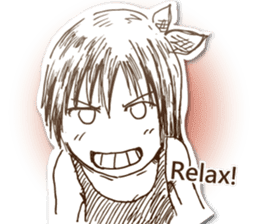 PAPER GIRL(English) sticker #8724252