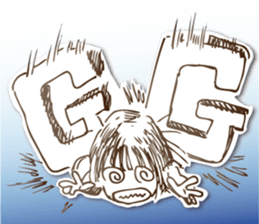 PAPER GIRL(English) sticker #8724254