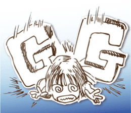 PAPER GIRL(English) sticker #8724254