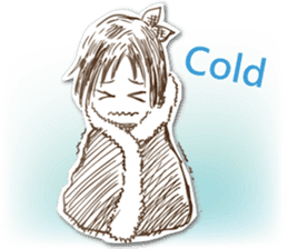 PAPER GIRL(English) sticker #8724255