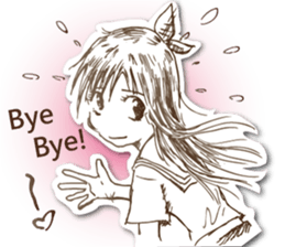 PAPER GIRL(English) sticker #8724261