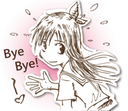 PAPER GIRL(English) sticker #8724261