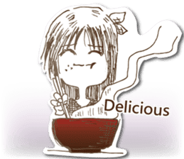 PAPER GIRL(English) sticker #8724263