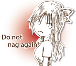 PAPER GIRL(English) sticker #8724265