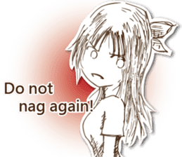 PAPER GIRL(English) sticker #8724265