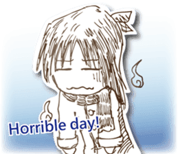 PAPER GIRL(English) sticker #8724266