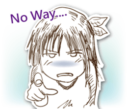 PAPER GIRL(English) sticker #8724267