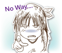 PAPER GIRL(English) sticker #8724267